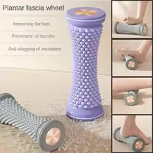 RollEase Foot Massage Roller & Yoga Ball Set